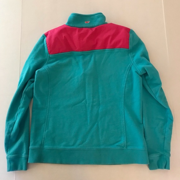 Women’s Vineyard Vines Martha’s Vineyard 1/4 Zip Shep Pullover Whale Size Small. - Picture 4 of 7